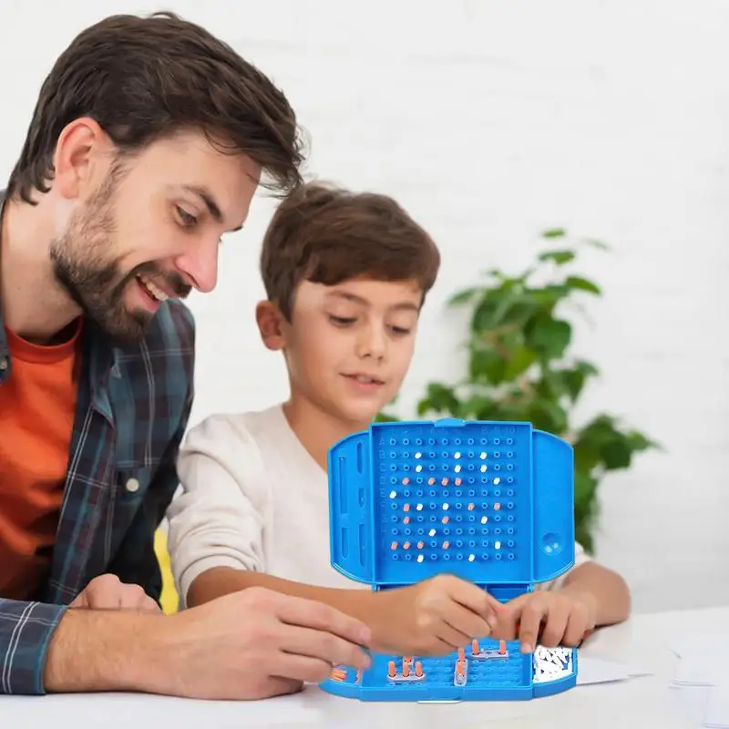 Kids Strategy Board Game The Sea Ship Battle Traditional Family Fun Combat Toys Set For 2-4 Player Family Battles Game