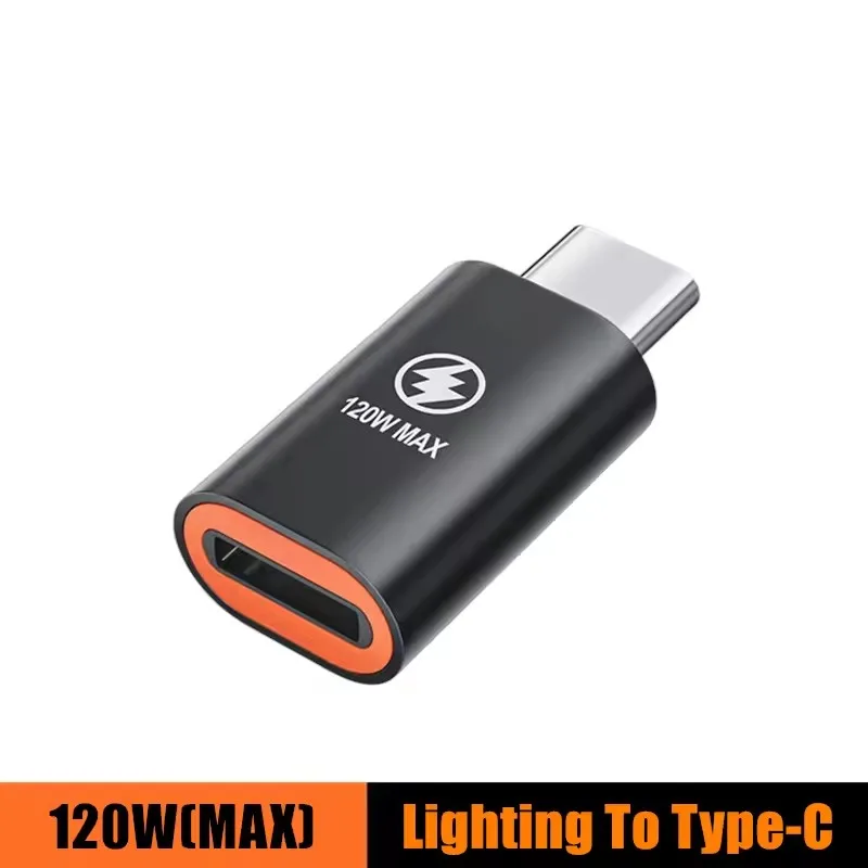 120W PD Lightning to Type-C OTG Fast Charge Adapter