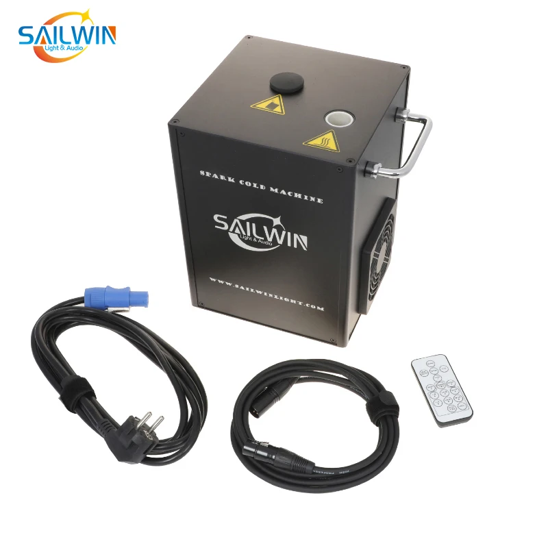 650W 무대 조명 DMX512 무선 콜드 스파크 파이어 머신 스파클러 장비 웨딩 클럽 파티 무대 조명 분수 효과