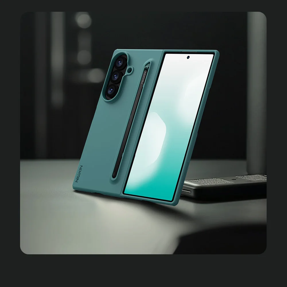Silky Soft Touch Silicone Case with Custom S-Pen Holder