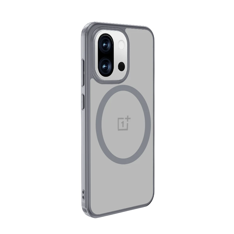 Enhanced Shockproof Matte Translucent Case with Magnetic Feature