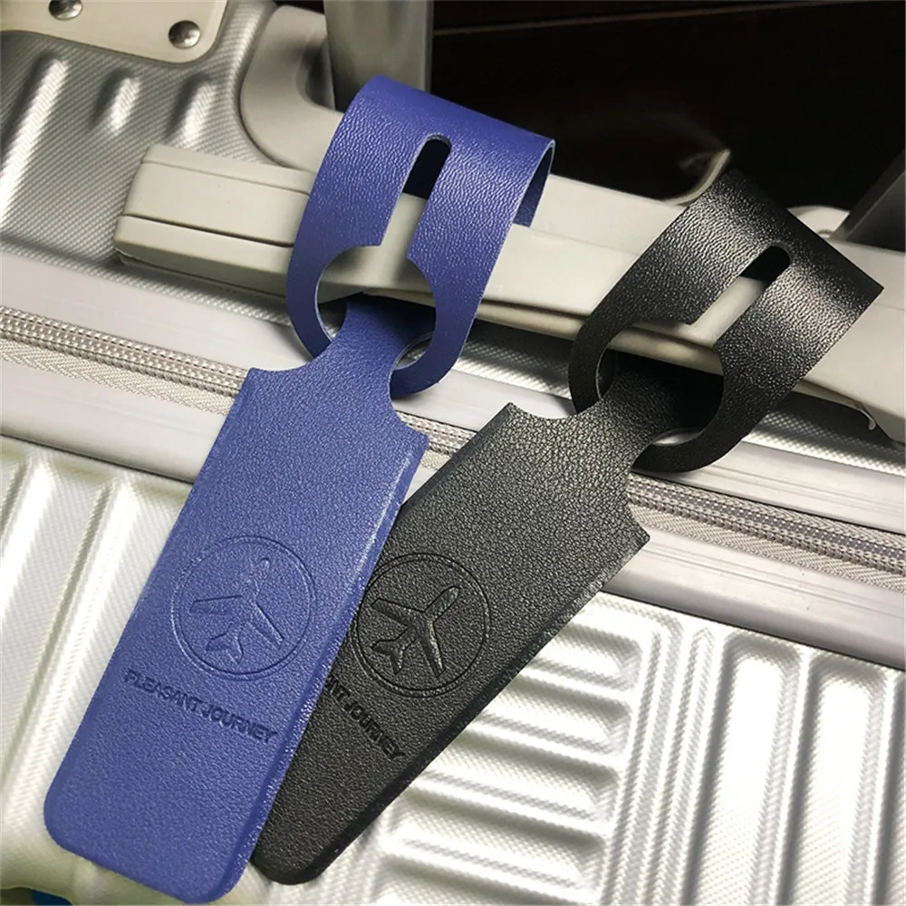 

Pvc Aircraft Luggage Boarding Tag Ring Checked Trolley Luggage Tag Luggage Anti-Lost Material Identification Label Listing