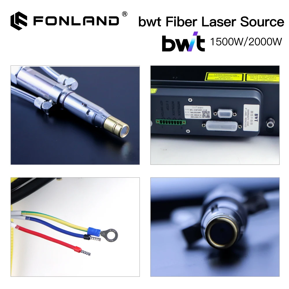 Fonland Fiber Cutting Welding Cleaning Laser Source BFL-CW1500 BFL-CW1000 BFL-CW2000 Single Module BWT Fiber Laser Power 5