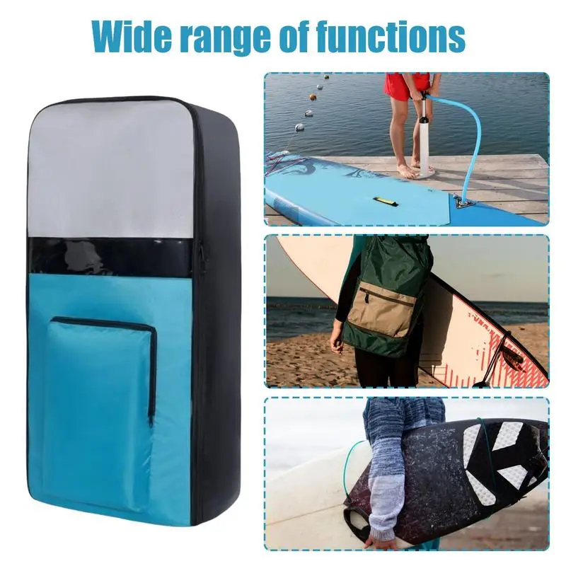 Inflatable Paddle Board Bag Travel Backpack Carrying Bag Board Carry Shoulder Backpack Ergonomic Portable Surfboard