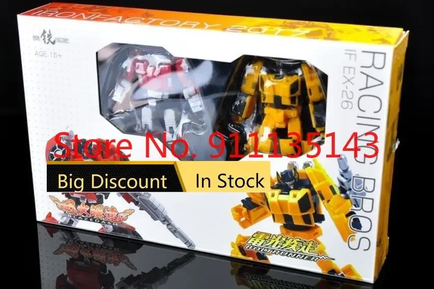 

Железная фабрика If Ex-26 Racing Bros Sideswipe и Sunstreaker в наличии