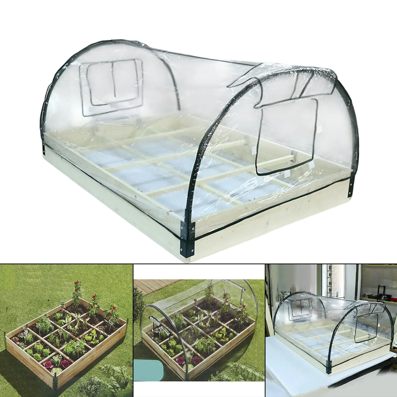 Mini Greenhouse Plants Gardening 1 Succulent Plants Greenhouse for Succulent Patio