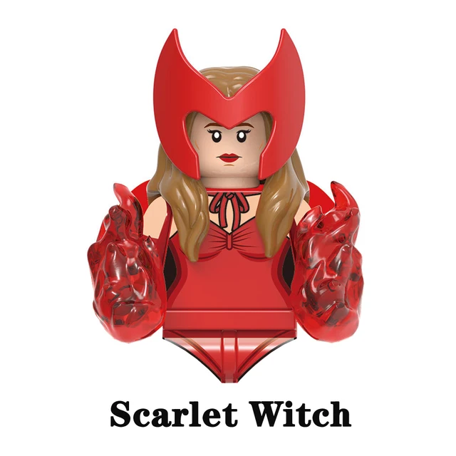Disney Doctor Strange Scarlet Witch Moon Knight Wong Building Block Dormammu Hulk Ultron Carter Professor X Brick America Chaves A-X1652