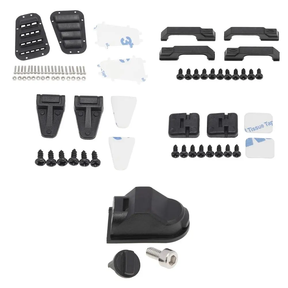 

RC Car Parts Door Hinge Car Shell Door Handle Upgraded Accessories Compatible For Traxxas TRX4 1/10 RC Crawler