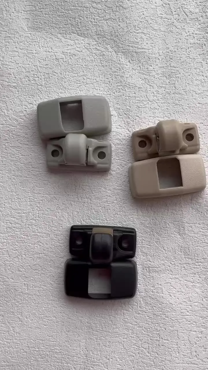 Zonneklep 2 stuks auto voorste zonneklep zonneklep haak clips beugel voor SKODA voor Fabia 6Y voor Octavia voor A4 voor A5 1U 1Z voor Superb B5 3U 3B0857561B Auto Zonneklep(zwart