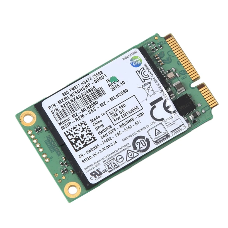 

1 Piece 256GB Solid Disk Random Color HDD Internal Solid State Hard Drive Disk For PM871 MSATA SSD For Desktop Laptop Computer