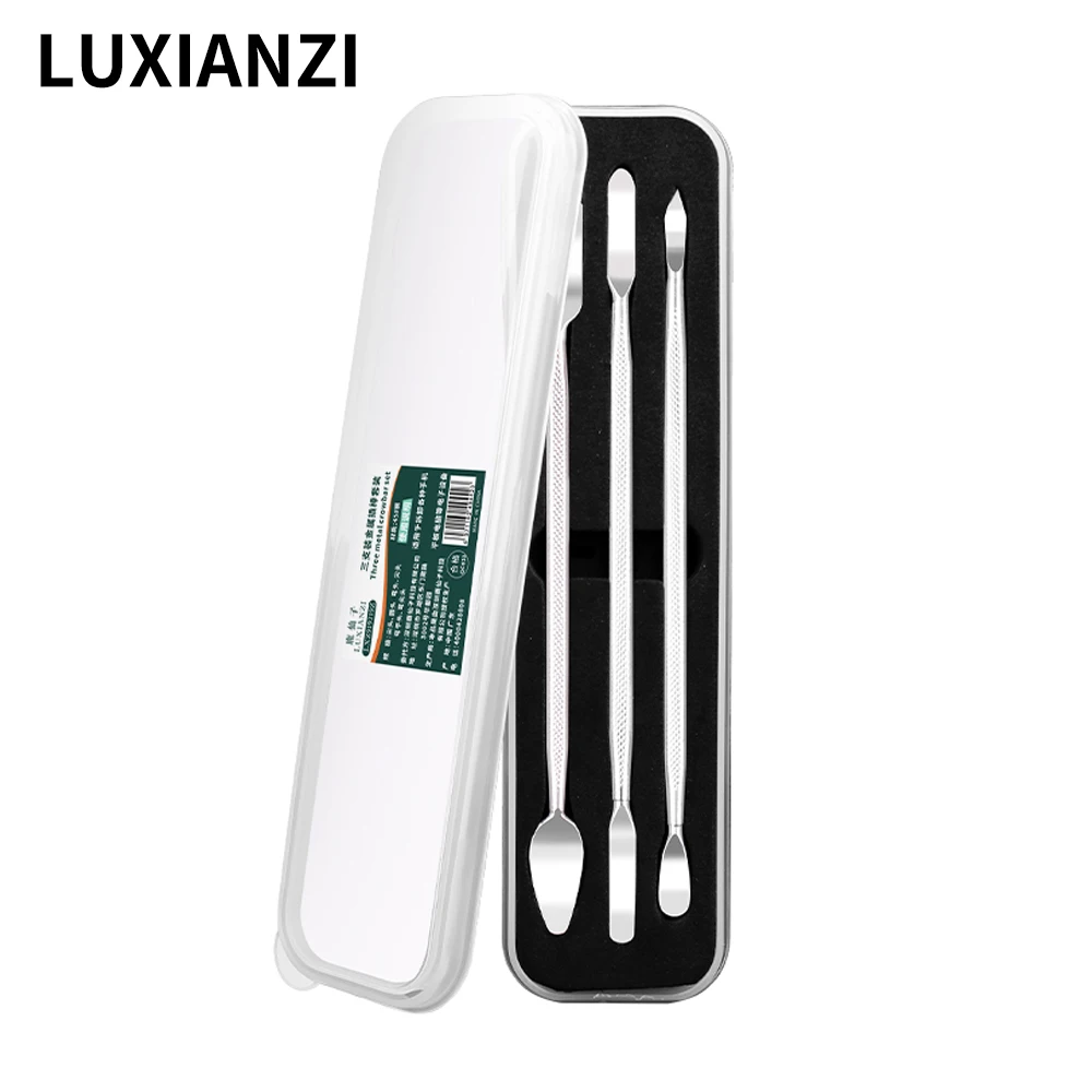 

LUXIANZI Metal Crowbar Mobile Phone Repair Opening Tool For LCD Screen Disassemble Universal Removal Spudger Pry Hand Tools Kit