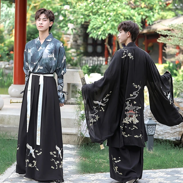 Men Japanese Kimono Yukata Set Robe Gown Fancy Dress Cosplay Costume Retro  | eBay