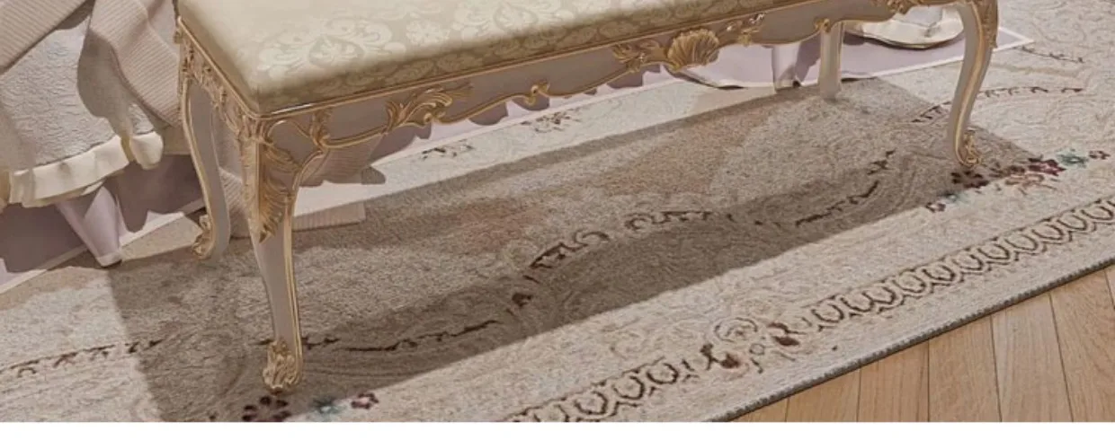 Description Picture 6 of itemHigh End Modern Double Bed Headboard European Luxury Platform King Size Bed Frame Wood Safe Sleeping Cama De Casal Furniture