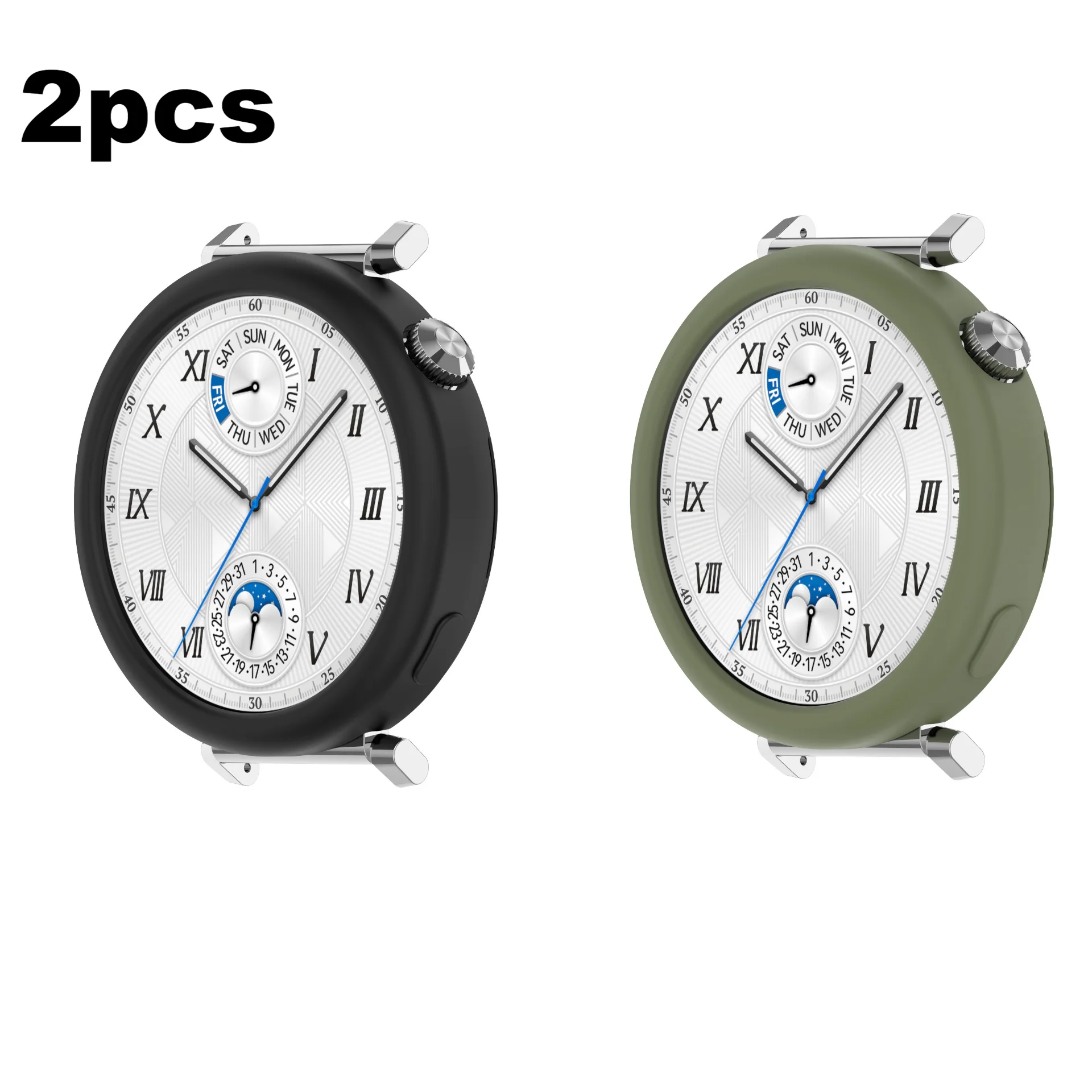 Premium Silicone Watch Case - Soft Protective Cover and Accessory
