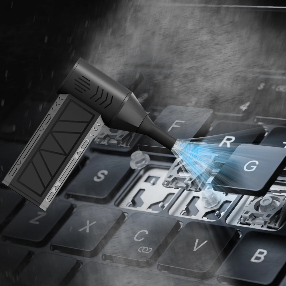 Power Mini Turbo Jet Fan Rechargeable Electric Air Duster 110000RPM Air Blower Jet Dry Blower For Computer Laptop Keyboard Clean