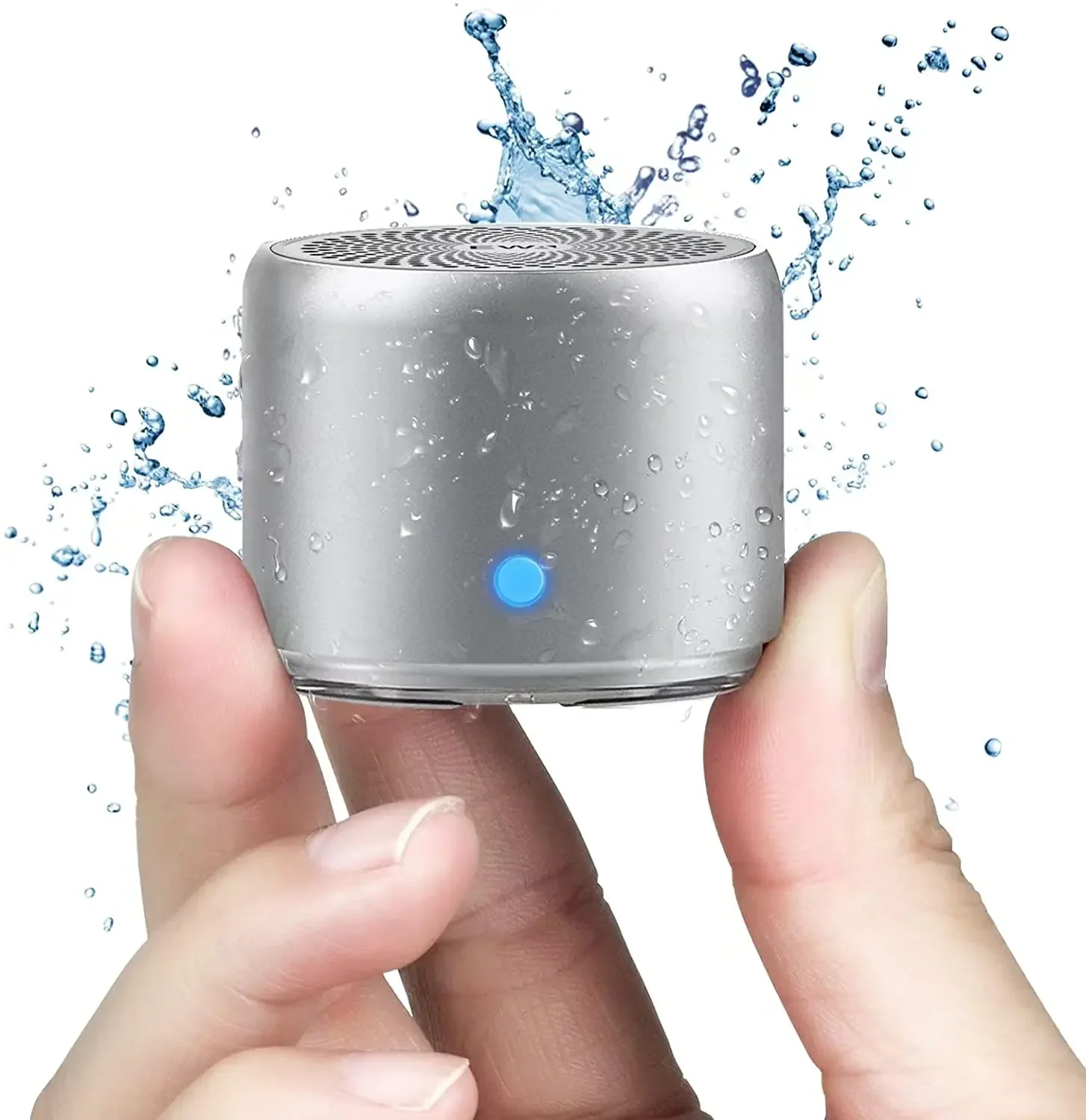 EWA Mini Bluetooth Speaker Metal Heavy Bass Outdoor 5.0 IPX7 Waterproof Portable Wireless Audio A106PRO Music Player Speakers bluetooth speaker