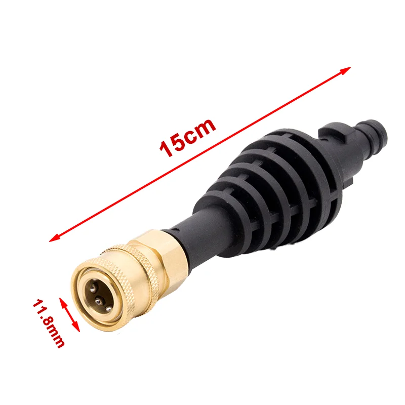 2 Stück Verlängerungsadapter Für Worx Hochdruckreiniger – 15 Cm, Aus Kunststoff & Kupfer