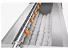 Electric Commercial Industrial Brush Roller Vegetable Carrot Sweet Potato Cleaning Washer Washing And Peeling Peeler Machine 6