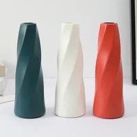 Simple Vase Decoration Living Room Flower Arrangement Vase Dining Table Light Luxury Style Vase Home Dried Flower Storage Bottle 5
