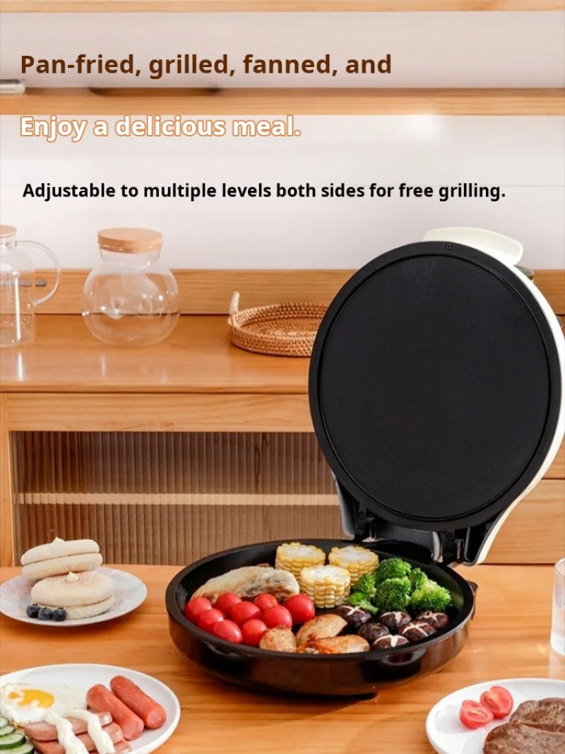 Household doublesided pancake machine