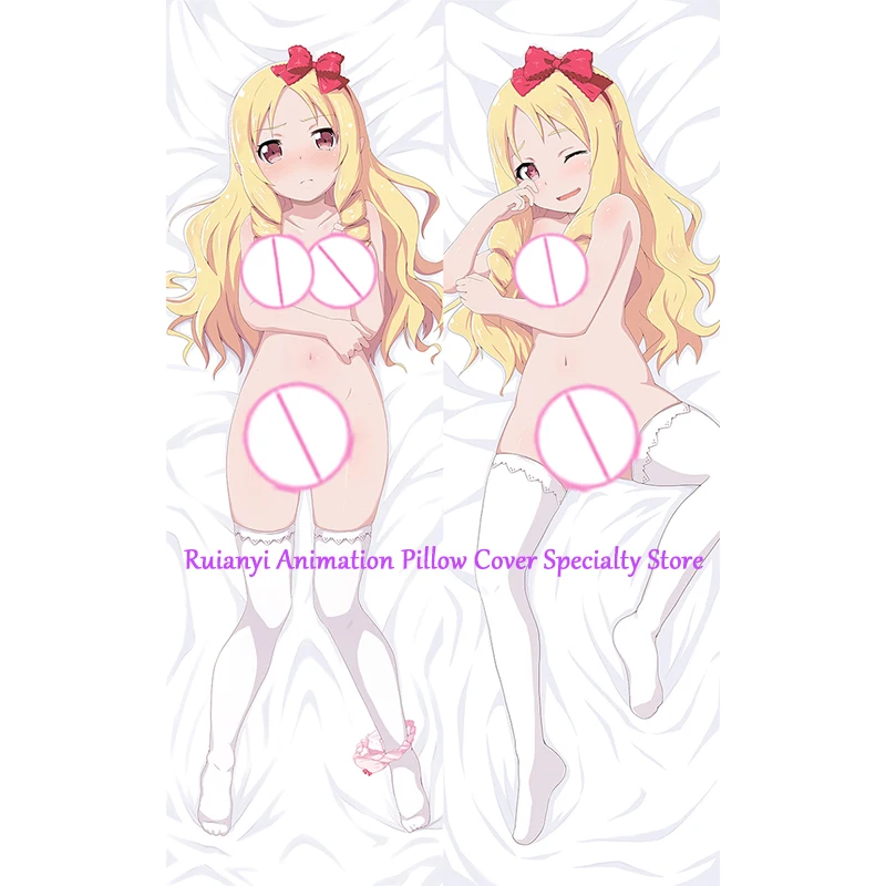 Dakimakura Anime Elf Yamada Double-sided Pillow Cover Print Life-size body pillows cover Adult pillowcase