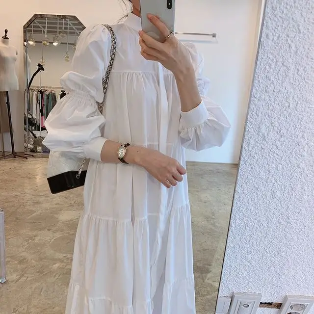 

Age Reducing Maiden Elegant Shirt Dress