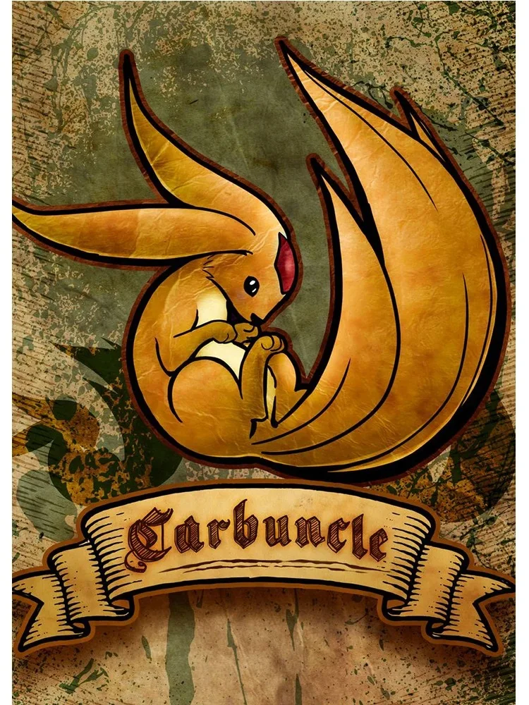 thumbnail image 1 of Póster de videojuego Final Fantasy GF Cactuar Tonberry Kweh, pintura en lienzo, arte de pared de jugador japonés para dormitorio de niño, decoración del hogar, Cuadros, 1 of 5
