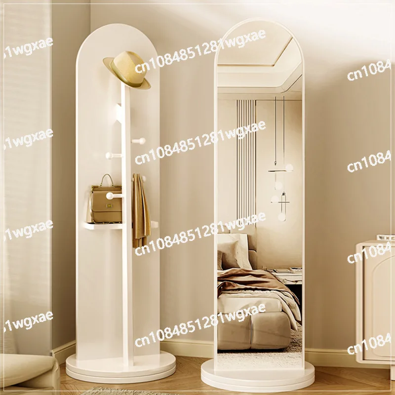

Rotating Dressing Table Floor Standing Mirror, Vertical Full-length Mirror, Entrance Installation Mirror