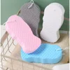 3D Bath Sponge Body Spa Scrubber Exfoliating Fish Scale Soft Painless Body Care Towel Cleanser Bathroom Bubble Shower Supplies 3