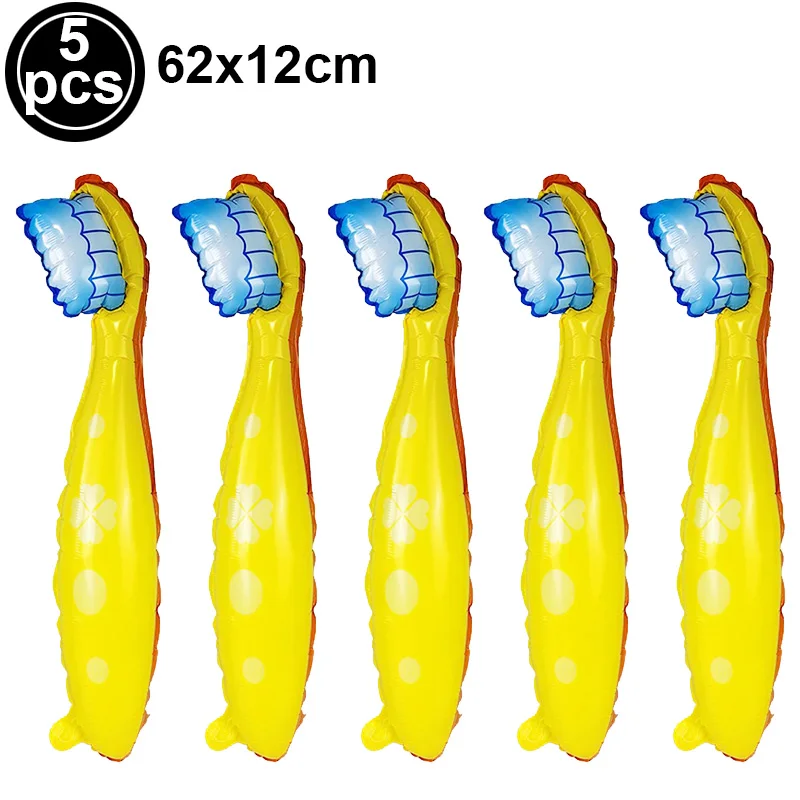 Dental Health Protection Themed Party Decor Foil Balloons