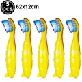 5X Yellow toothbrush