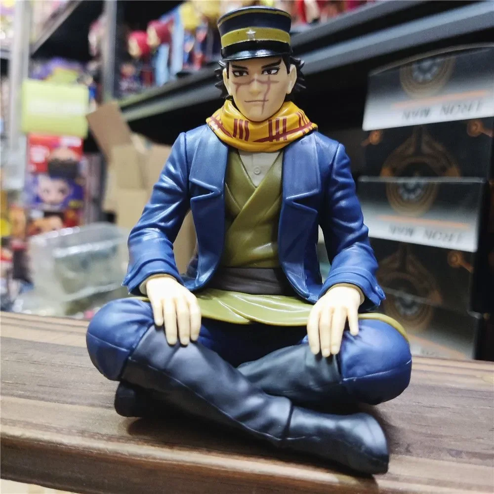 Экшн-фигурки золотистого цвета kamполяй Sugimoto Saichi, модель игрушки, коллекционные настольные украшения для детей, подарки