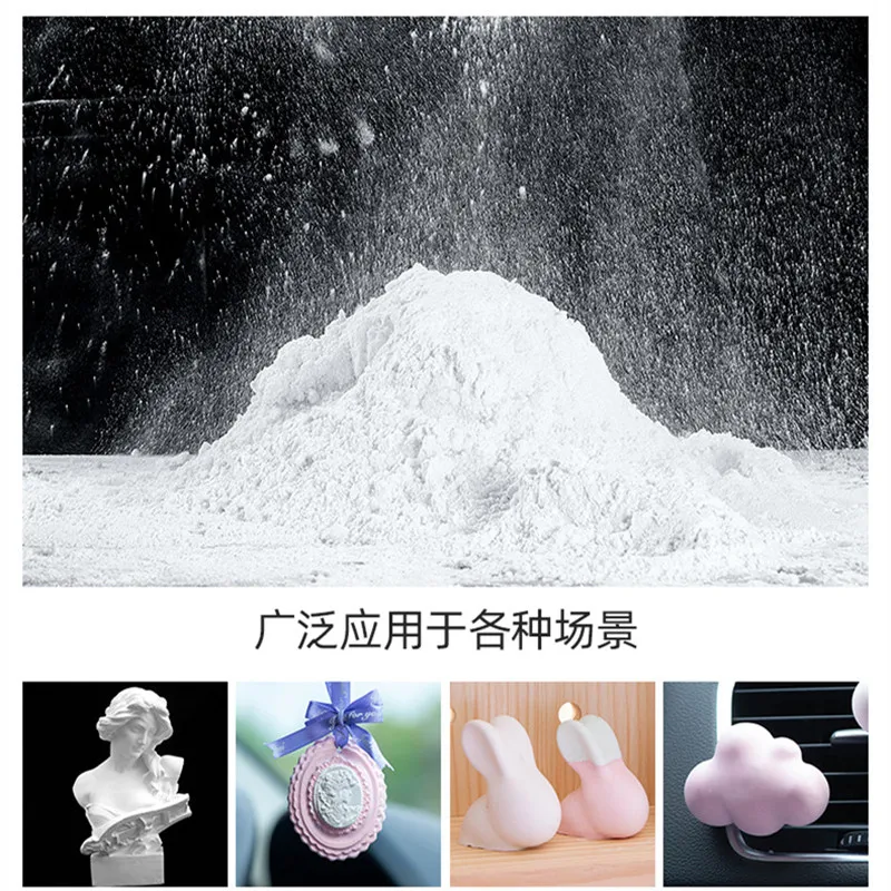 Gypsum Powder 1Kg High Density Diy Gypsum Casting Mold Making Material Cement Clay Craft Handmade