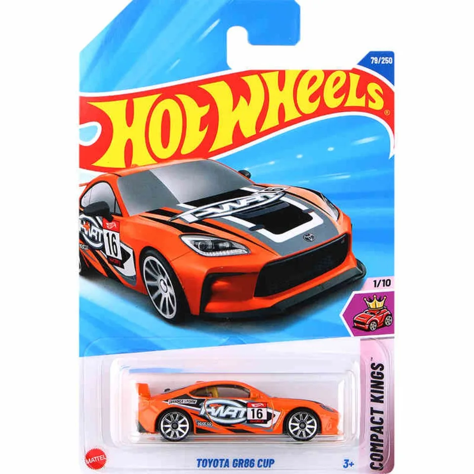 Hot Wheels Cars TOYOTA Series TOYOTA SUPRA TOYOTA GR86 1:64