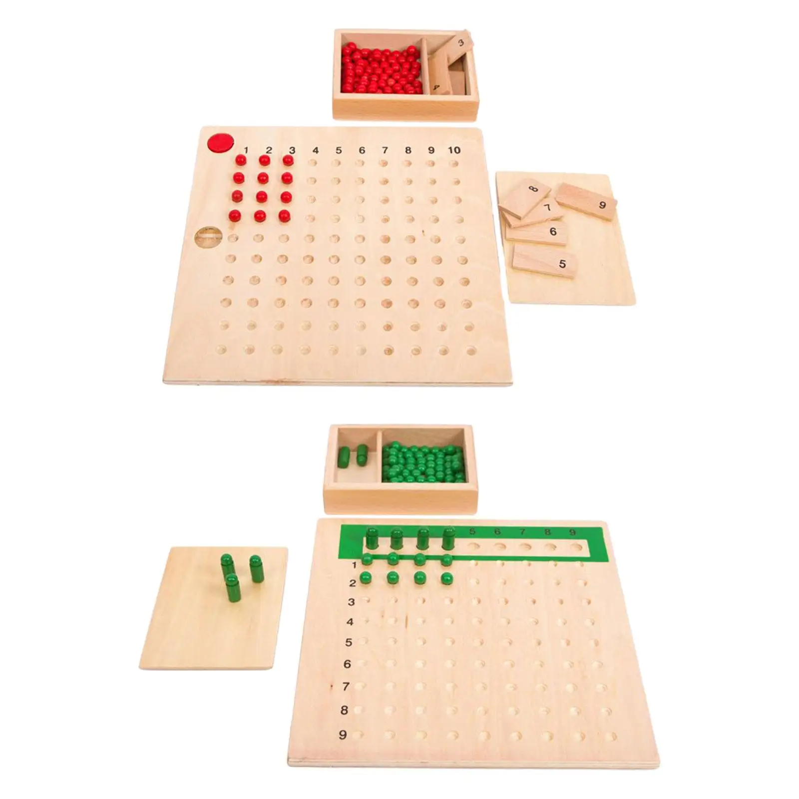 

Montessori Math Material Preschool Wooden Math Learning Materials Mathematics Teaching Aids for Kids Children Girls Boys