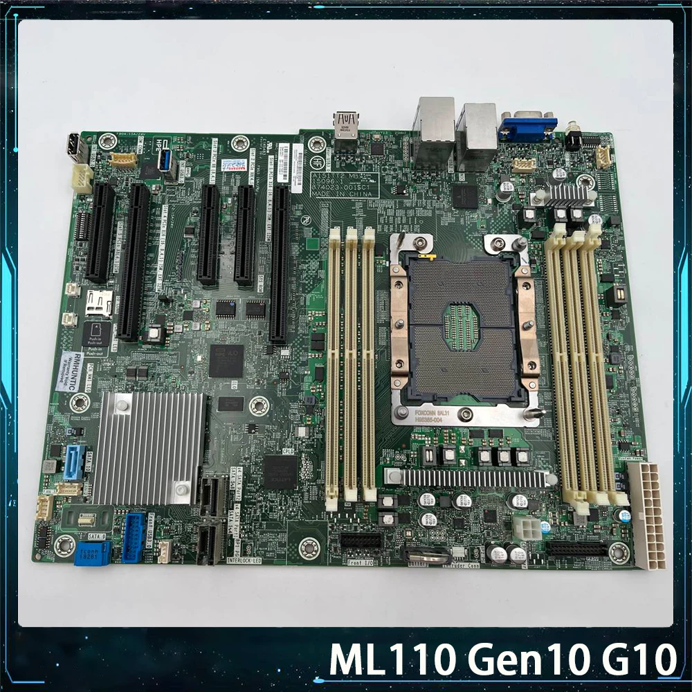 

For HP ML110 Gen10 G10 P11532-001 874022-002 878926-001 Workstation Motherboard