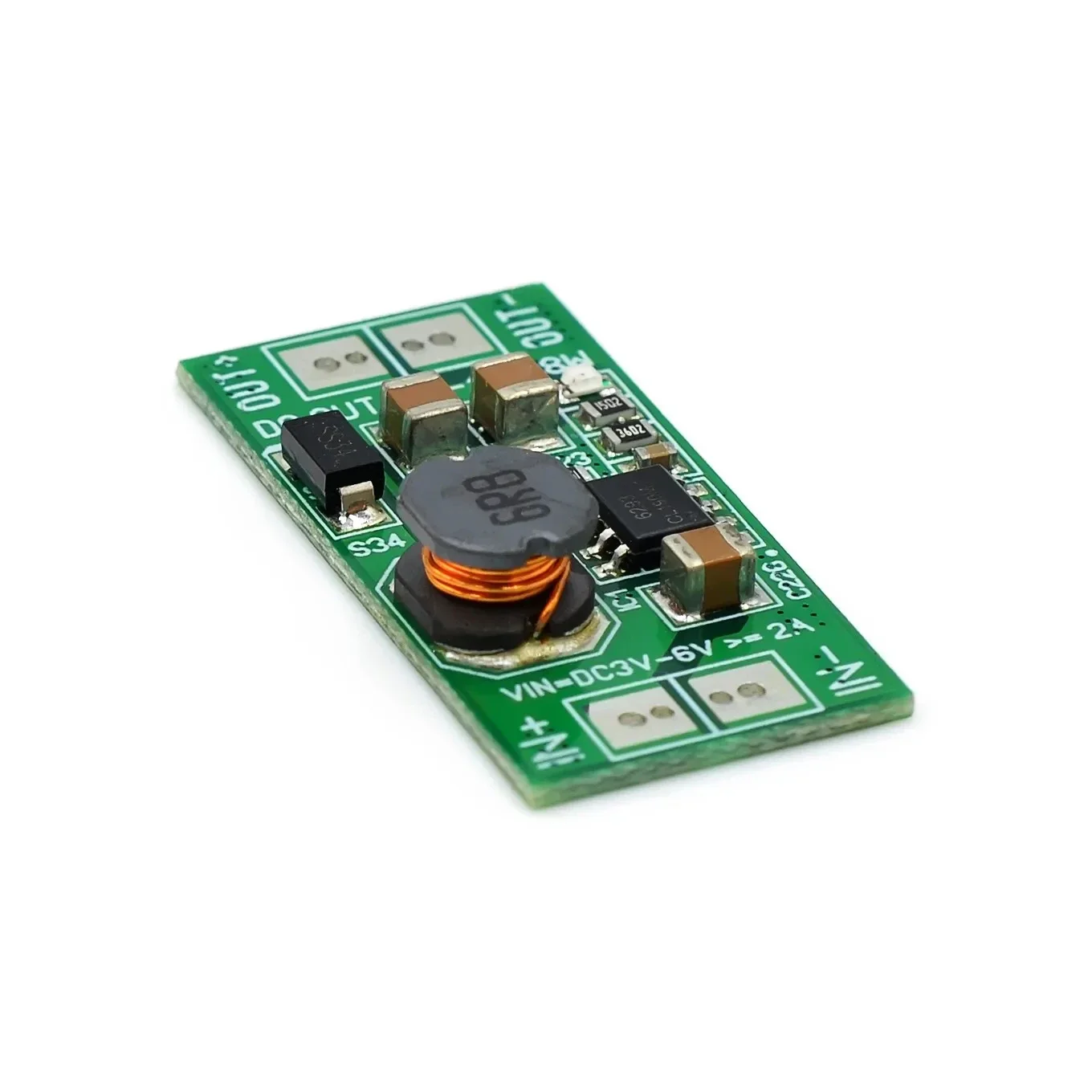 2016 새로운 8W USB 입력 DC-DC 5V 12V 컨버터 스텝 업 모듈 전원 공급 장치 부스트 모듈