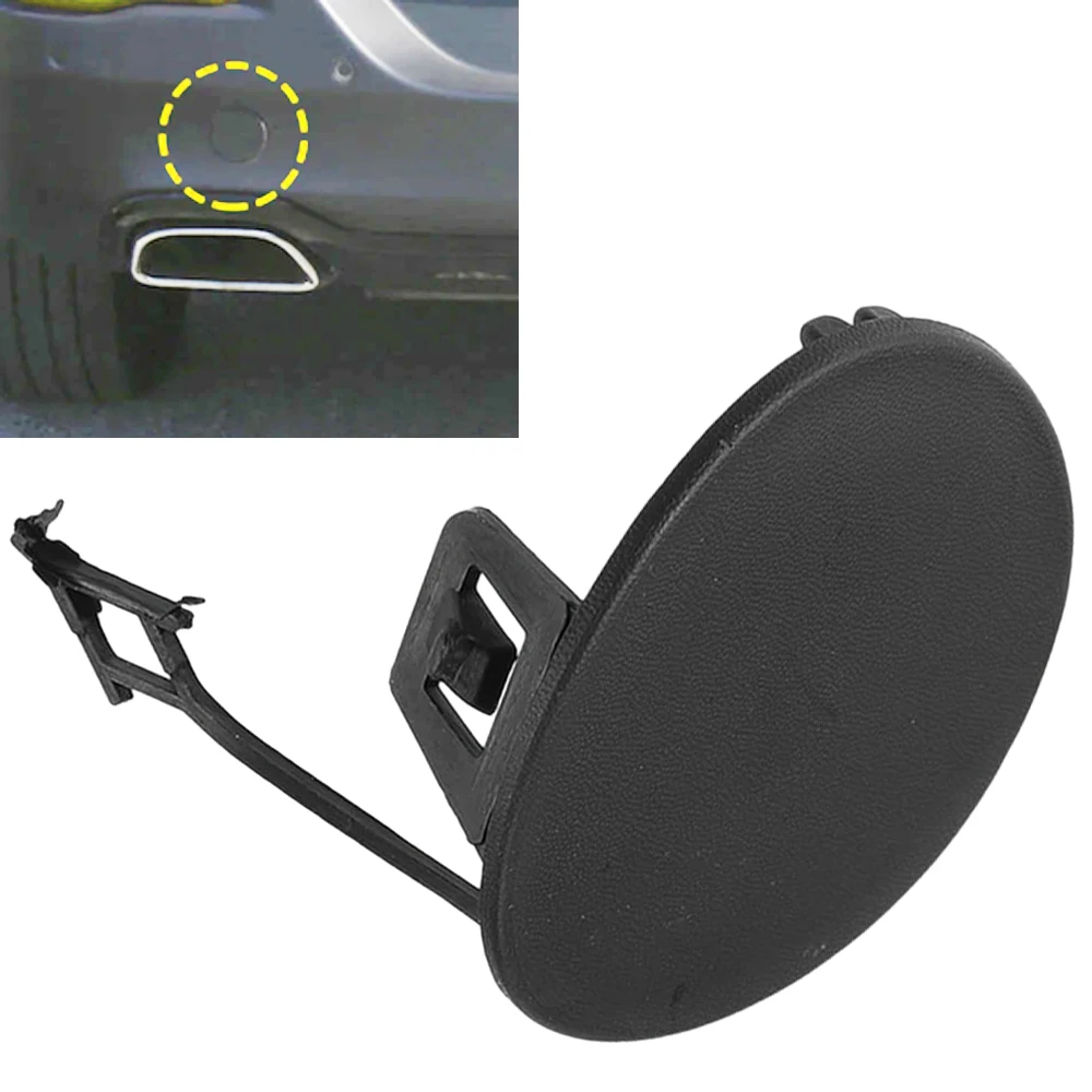 

Rear Bumper Tow Hook Cover 68203273AE 68203273AB Suitable for Jeep Cherokee 2014-2018 Towing Coupler Head Trailer Cap