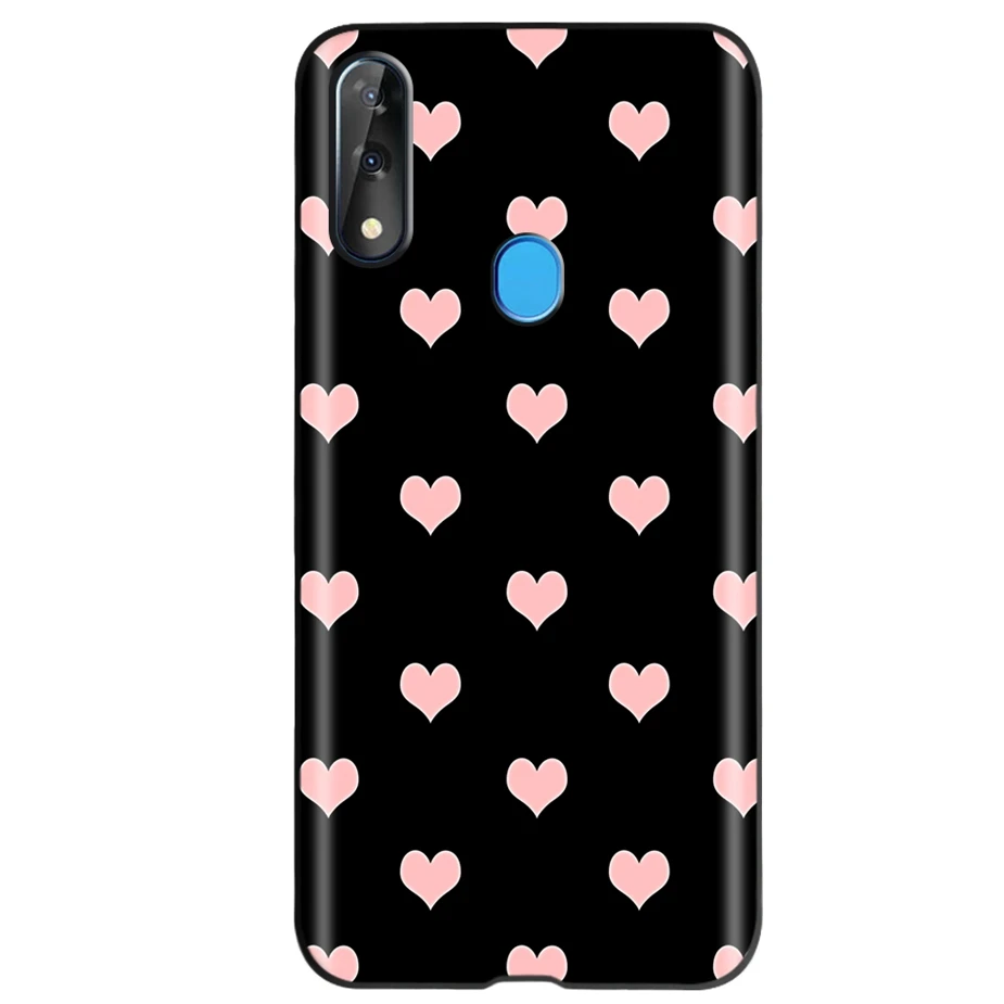 Cute Painted Soft Silicone Phone Case with Matte Bumper Back Cover