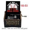 Take Me Out To The Ball Game Hand music box Kids Songs Super Simple Nursery Rhymes for kids boys girls toy gift 5