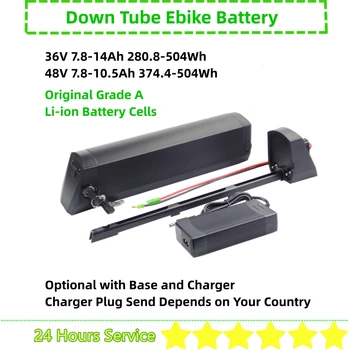Batteria Ebike per sedia a rotelle elettrica 36V 7.8Ah 8.8Ah 10Ah 10.4Ah 10.5Ah 12.8Ah 14Ah batteria agli ioni di litio con caricabatterie Elesmart E-bike