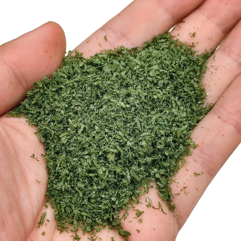 10g 인조 나무 잎 가루 미니어처 테레인 키트 Ho OO N DIY 모델 제작 나무 재료/조경/디오라마 용품