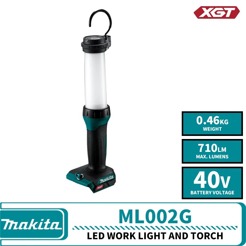 Makita ml001g ml005g LED作業灯懐中電灯ポータブル照明40vリチウム電池式ツール AliExpress