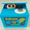 Children Coin Bank Automatic Coin Stealing Piggy Bank for Kids with English Speaking Cat Money Saving Box for Children for Us 1