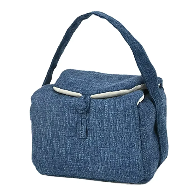 Chinese Handbag Inner Adjustable Free Tea Cup Bags Car Carrying Outdoor Tea Set Organizer Thickened Tote Bag