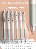 4pcs Mechanical Pencil Set Press Type 0.5mm Automatic Pencil 0.7mm Writing Drawing lapices For Kids Students Stationery Supplies 2