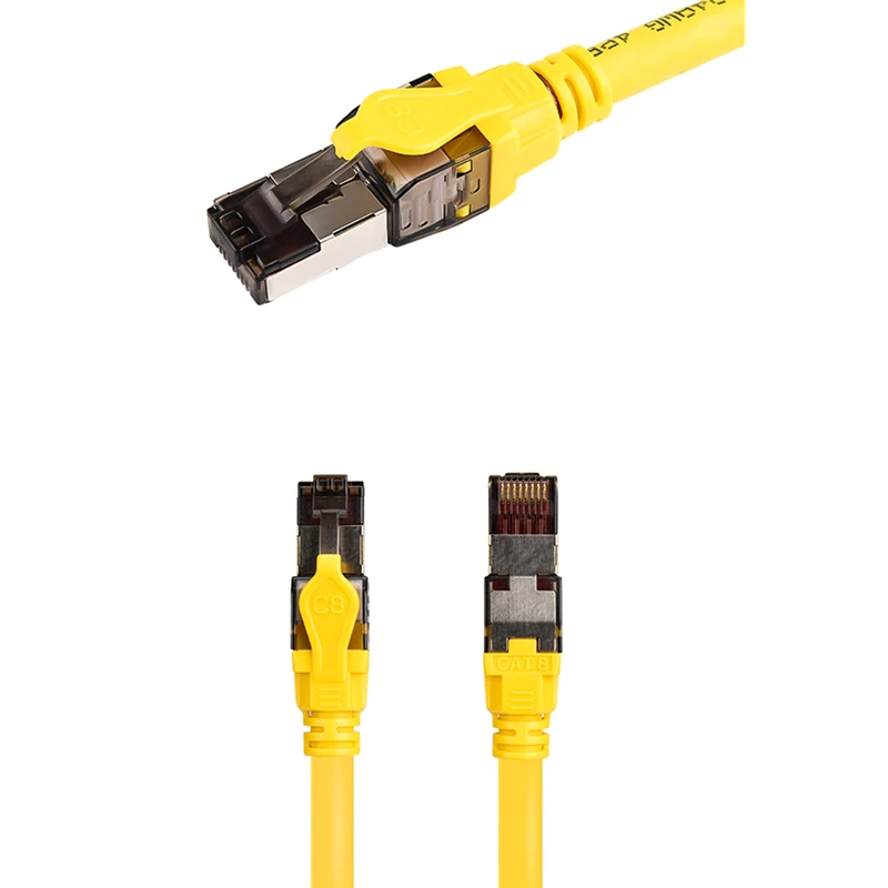 24awg Hiend Cat 8 Cable Networking Cable Rj 45 Lan Super