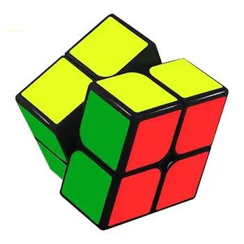 Magic Cube 2x2x2 Magic Speed Cube 2x2 Cube Smooth 3D Puzzle Toy Mini Pocket Twist Toy Educational Toys for Boys Girls Kids Adult 1