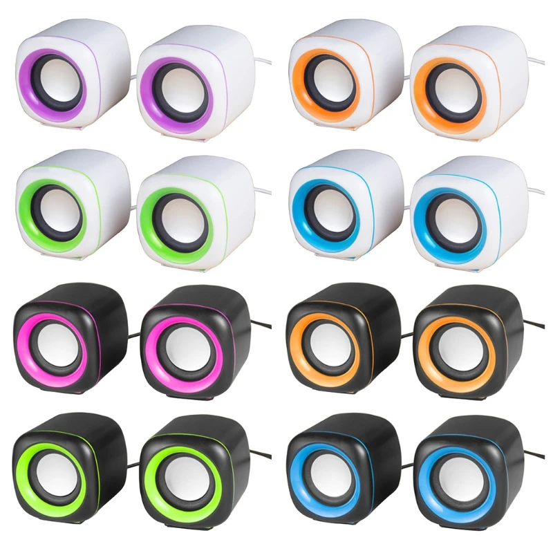 F3ma Usb Wired Computer Speakers Powerful Deep Bass Sound Box Speaker