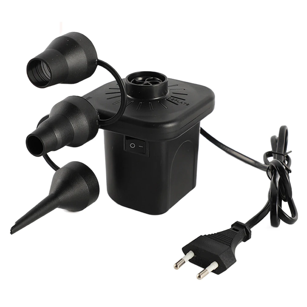 Bomba de aire eléctrica, inflador/desinflador portátil de llenado rápido, bombas para inflables, colchón de aire, cama, sofá, anillo de natación